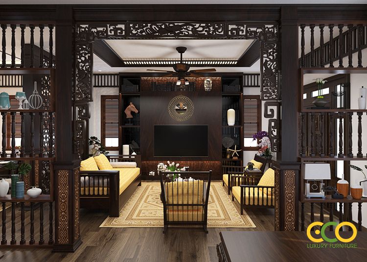 Thiết kế nội thất phòng khách