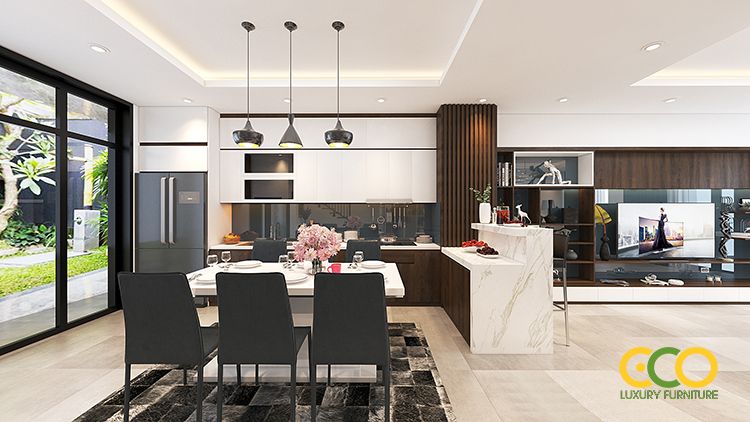 Thiết kế nội thất phòng bếp