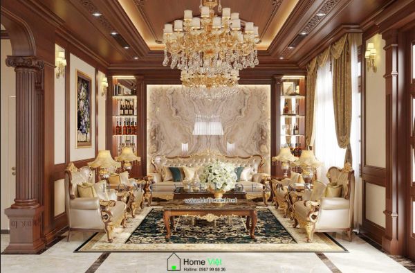 Thiết kế nội thất biệt thự