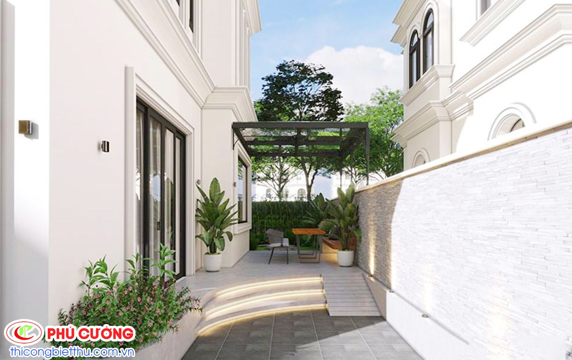 THI CÔNG CẢI TẠO BIỆT THỰ TÂN CỔ ĐIỂN 
