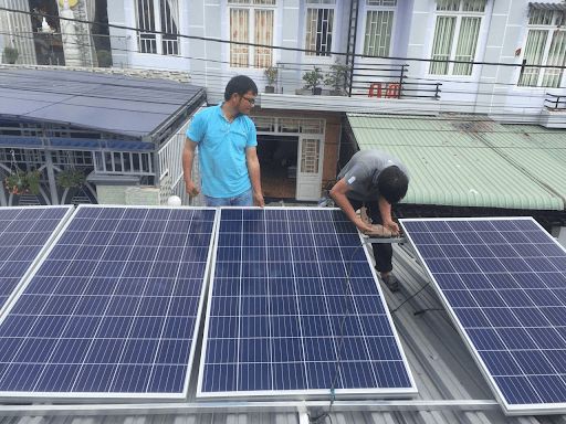 Thi công lắp đặt điện năng lượng mặt trời