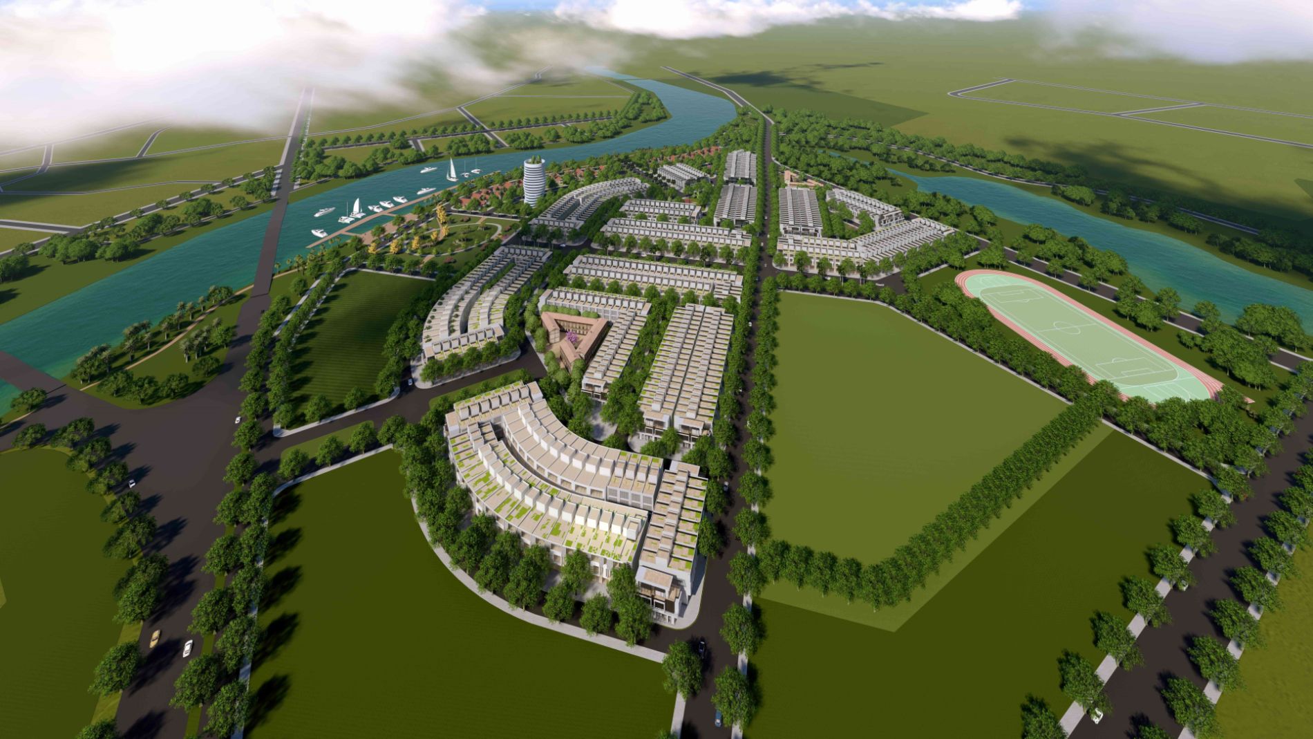 Dự án khu dân cư ĐÔng Cầu Hương An