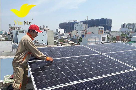 Lắp điện  mặt trời 