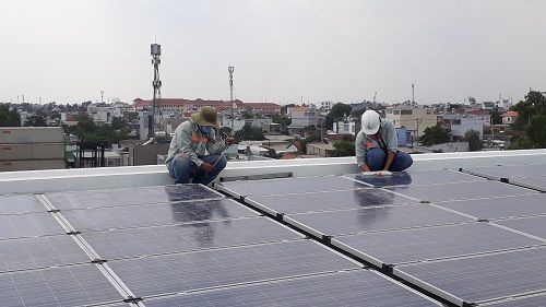 Lắp đặt điện mặt trời