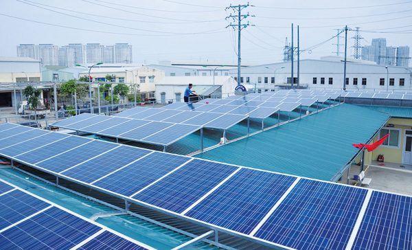 Lắp đặt điện năng lượng mặt trời