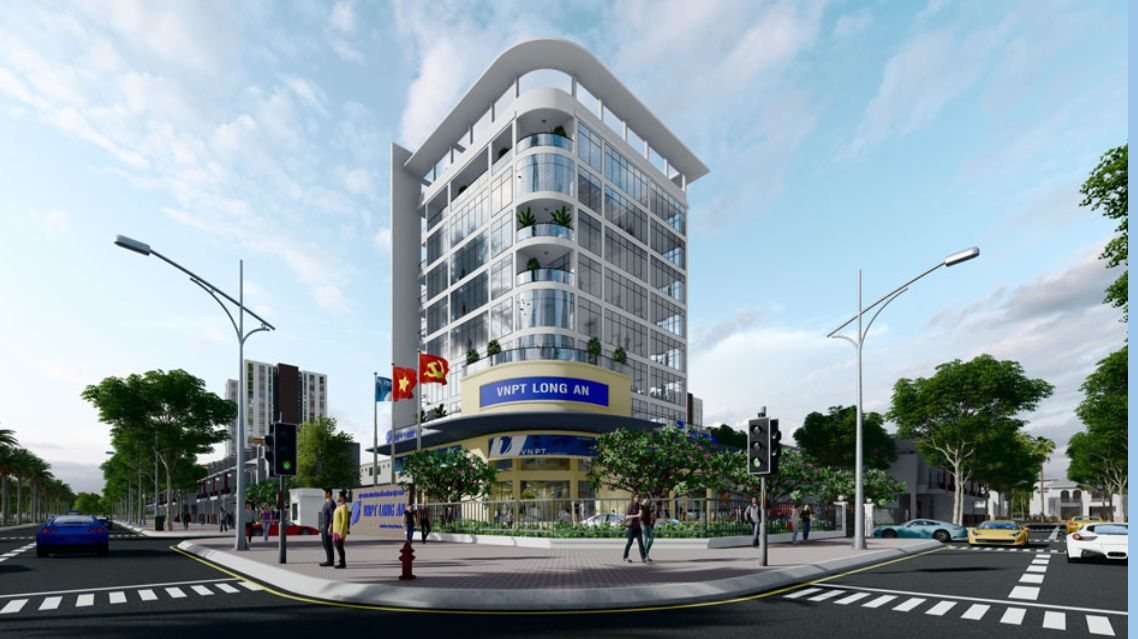 Tòa nhà làm việc Long An