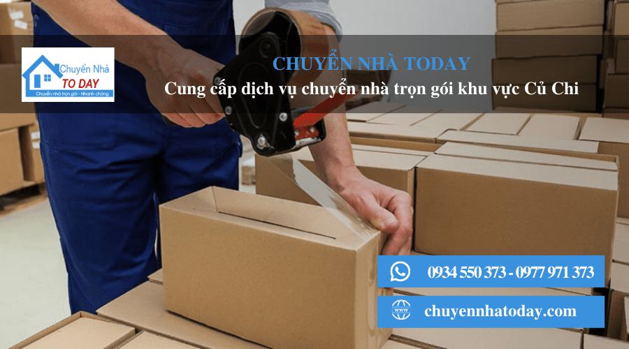 vận chuyển nhà trọn gói huyện Củ Chi