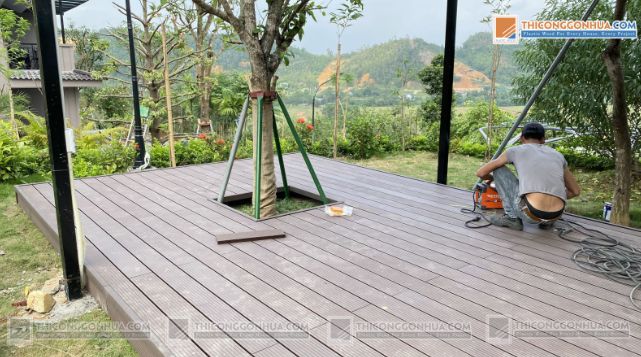 THI CÔNG SÀN NGOÀI TRỜI