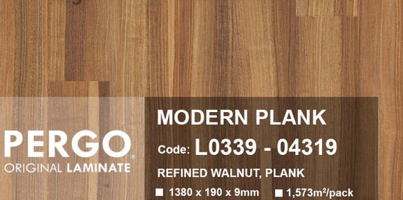Sàn Gỗ Pergo Modern Plank 9mm