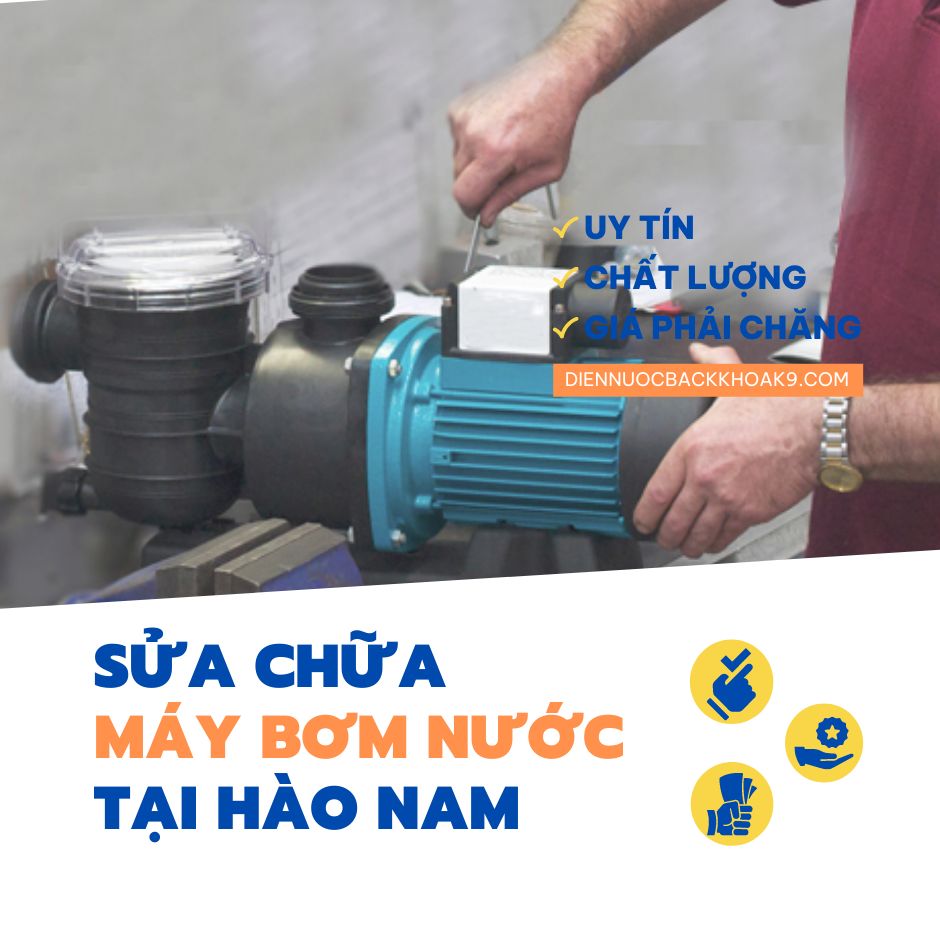 Sửa chữa máy bơm nước