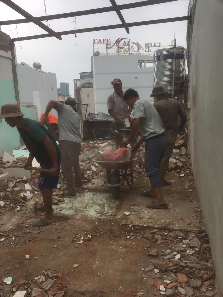 Đổ dọn dẹp xà bần