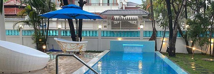 Thiết kế xây dựng hồ bơi gia đình Villa 56 Thảo Điền