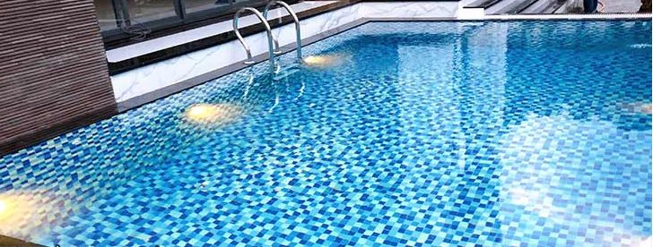 Hồ bơi biệt thự gia đình hiện đại Bình Chánh TPHCM