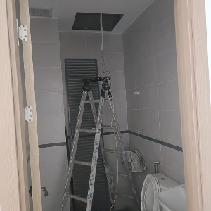 Thi công điện nước nhà anh Sáu
