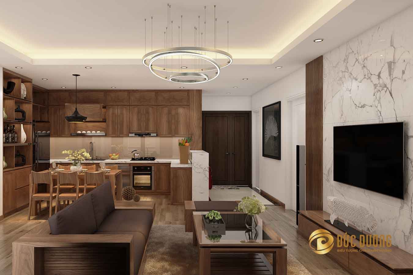 Thiết kế và thi công nội thất căn hộ