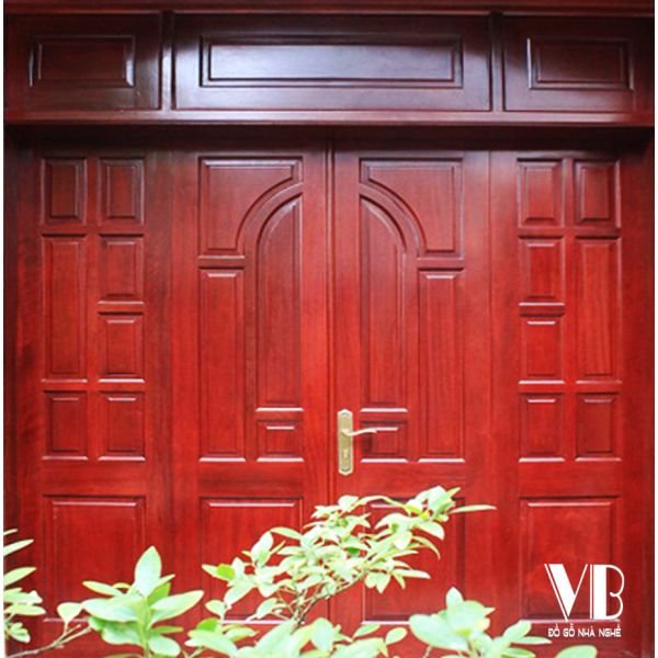 Cửa 4 cánh gỗ Lim Nam Phi