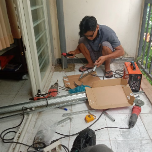 Lắp đặt đường điện cho nhà anh Bảo