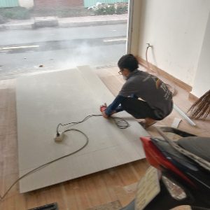 Lắp đặt đường điện cho nhà anh Bảo