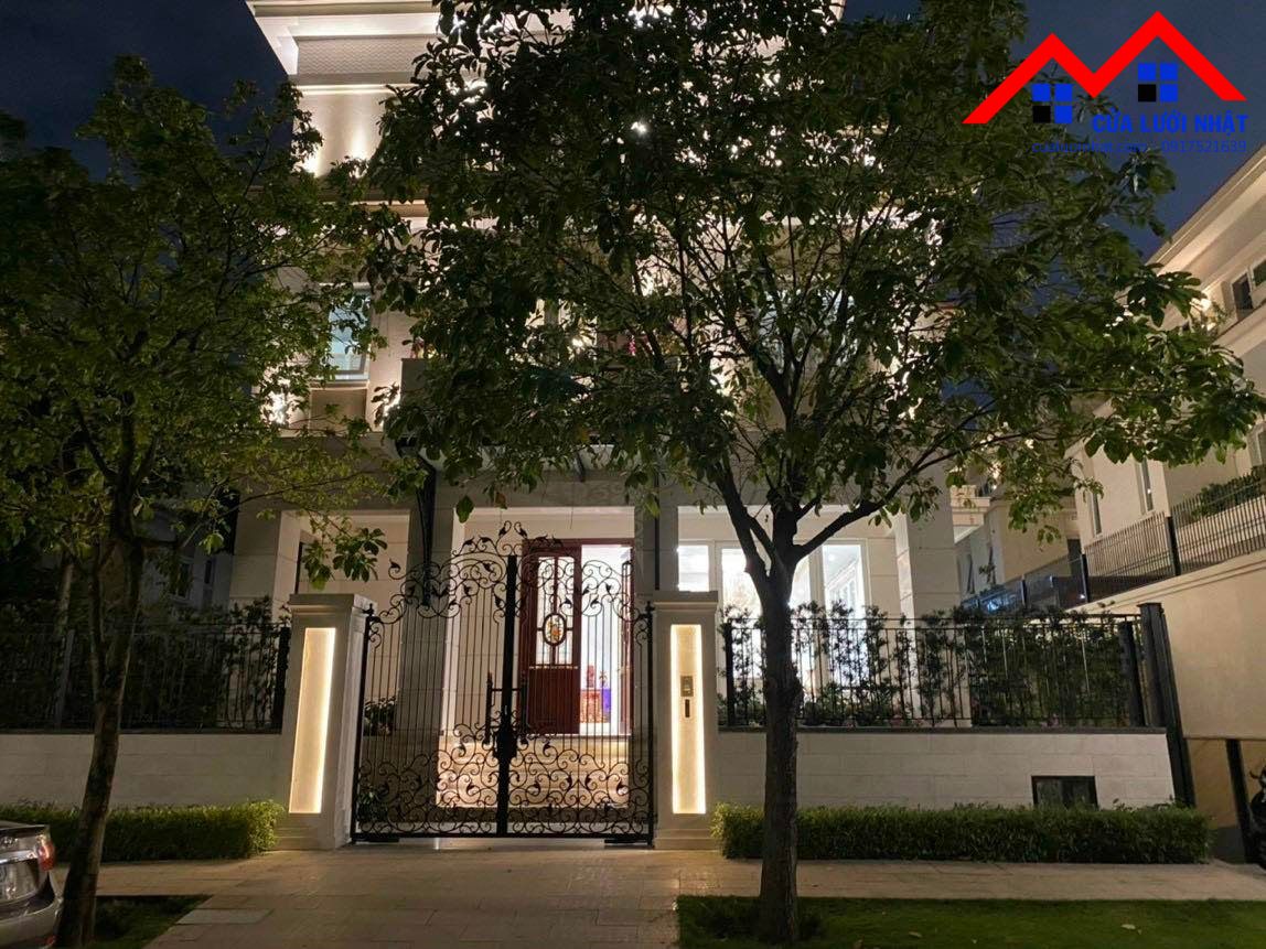 Công trình cửa lưới Biệt Thự Sala 