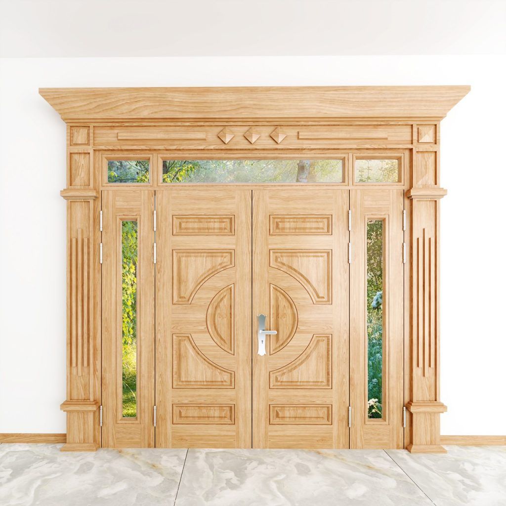 Cửa thép vân gỗ