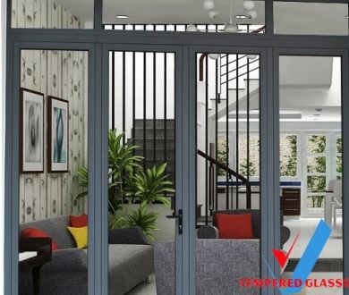 Cửa nhôm kính cường lực