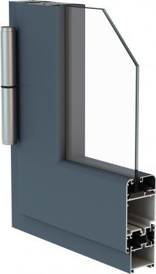 CỬA NHÔM 1 CÁNH MỞ NGOÀI