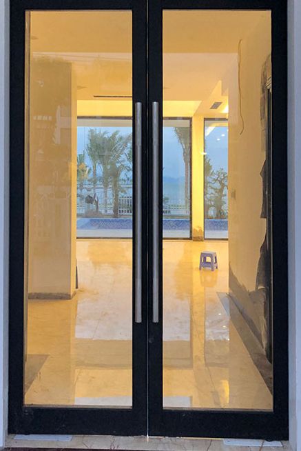 Cửa đi mở quay nhôm xingfa hệ 55
