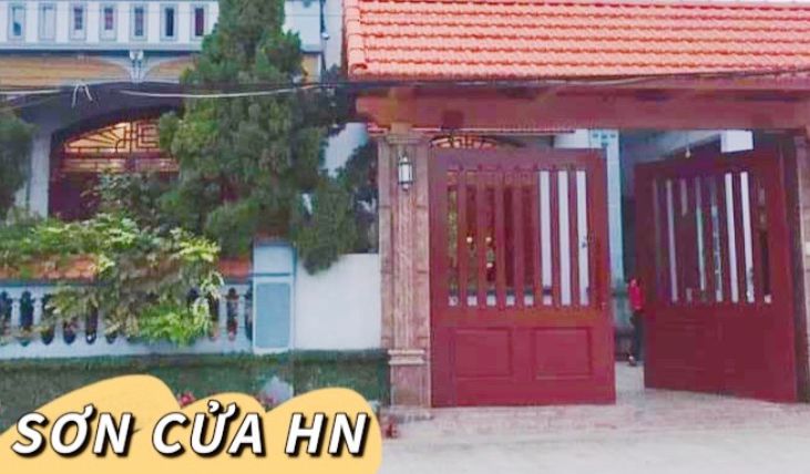 Sơn cửa gỗ
