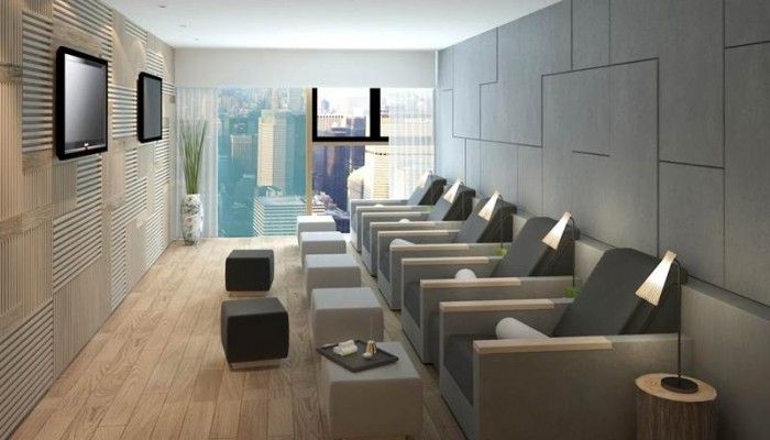 Lắp đặt san gỗ cho Spa