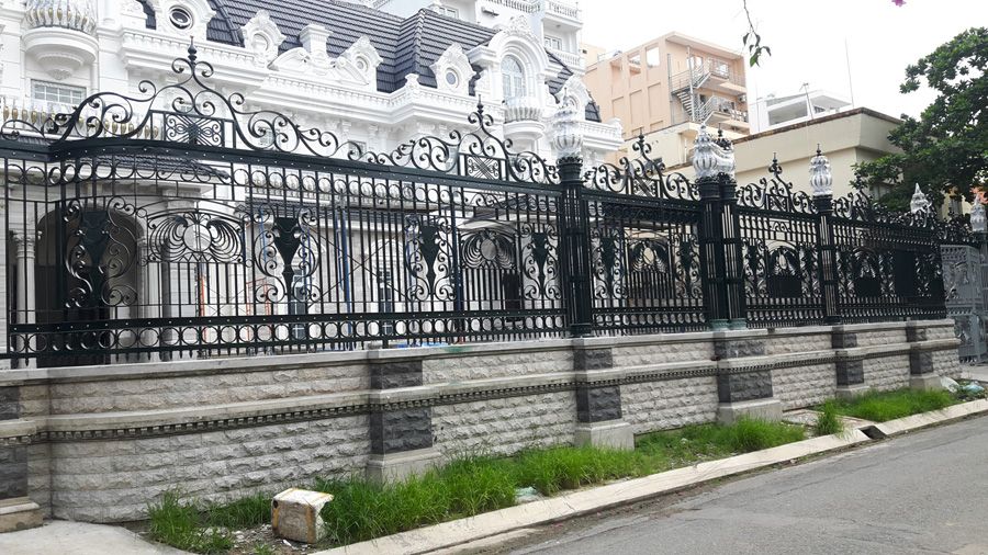 Hàng rào sắt 
