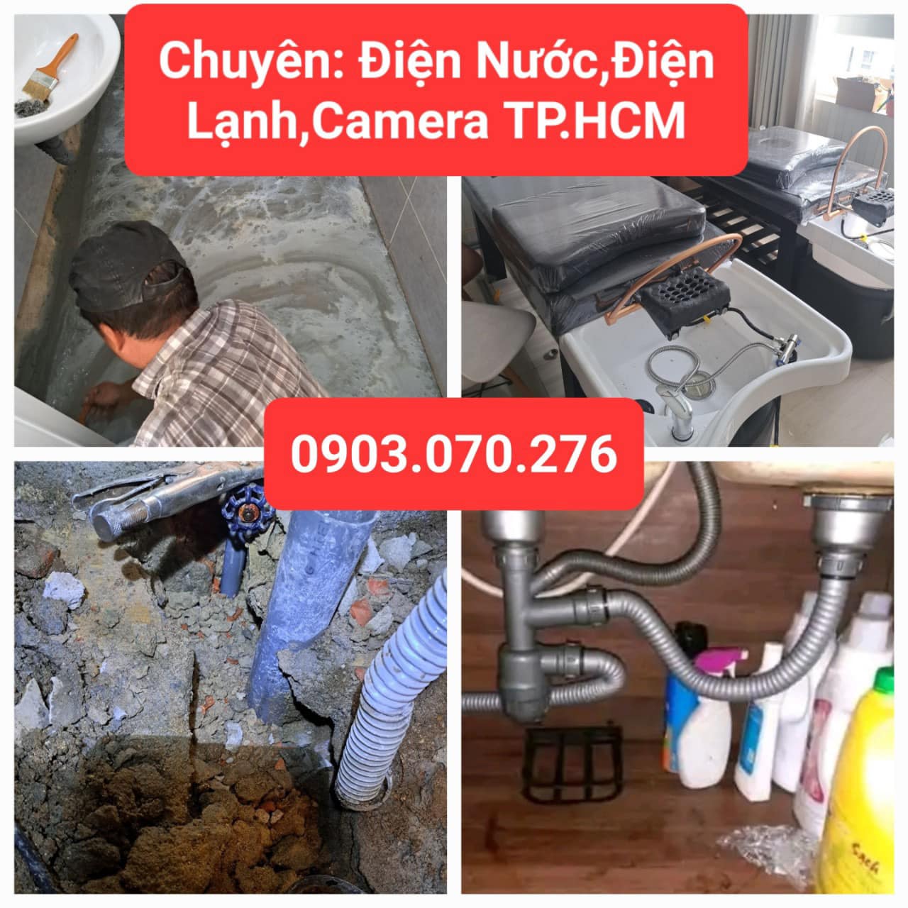 Sửa chữa điện nước tại nhà
