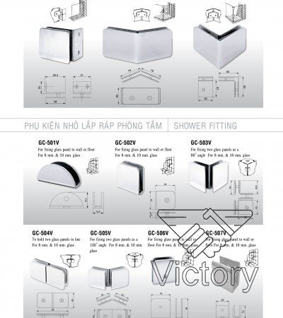phụ kiện lắp ráp phòng tấm 