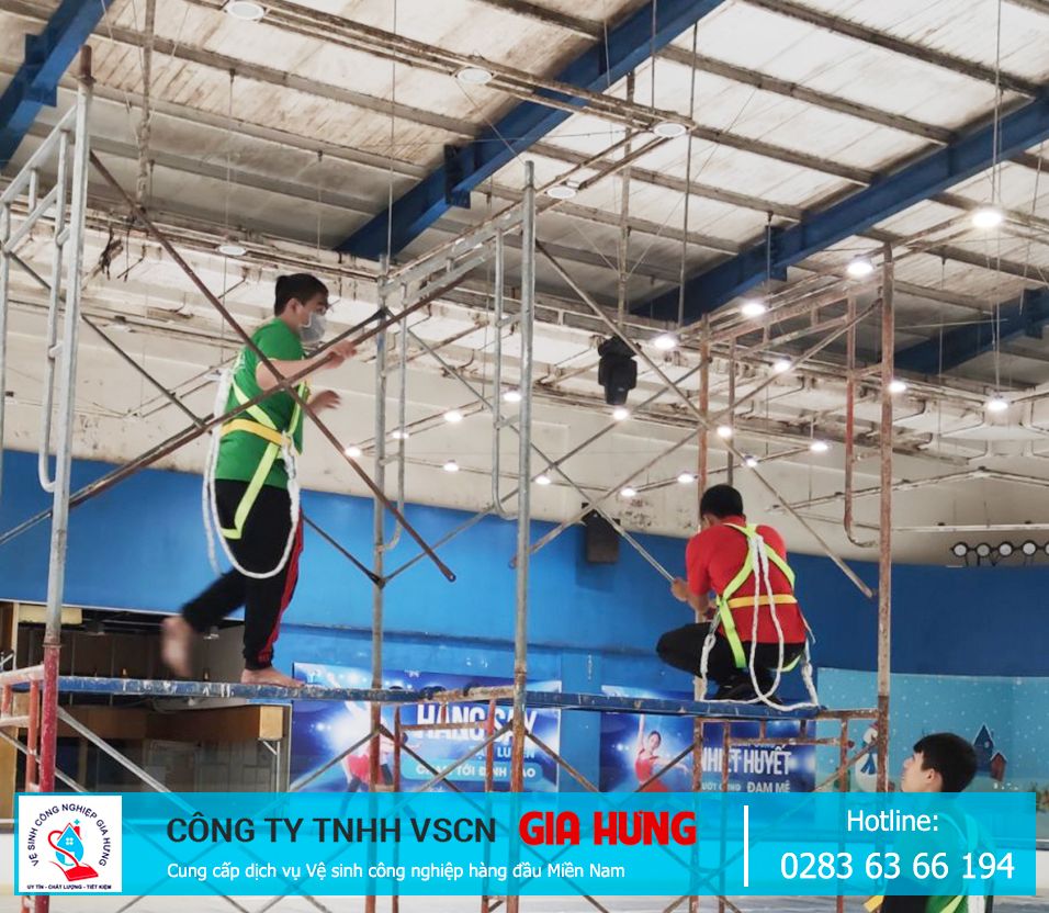 Vệ sinh nhà xưởng 