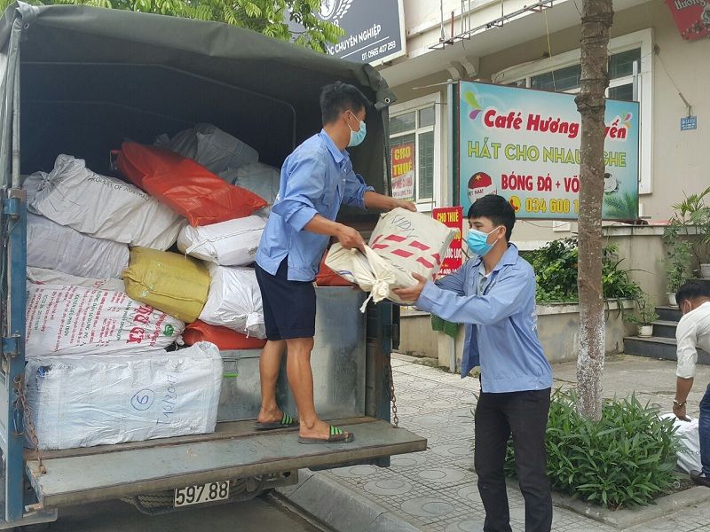 Cho thuê xe tải chở hàng 