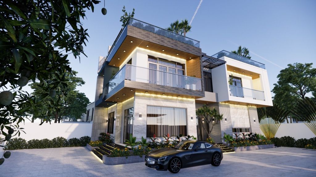 Xây dựng nhà phố