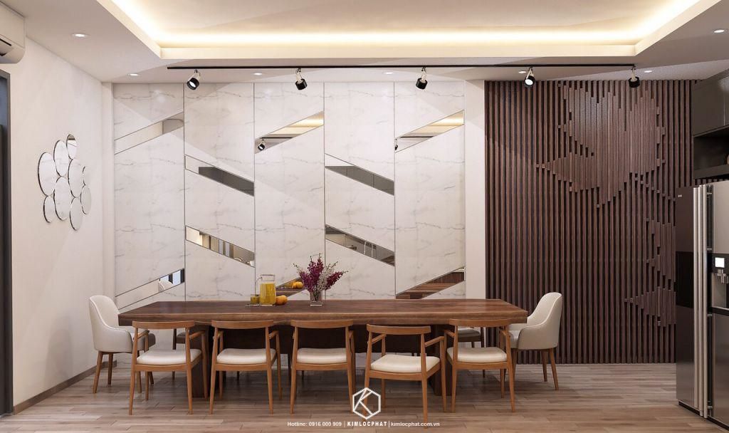 Thiết kế nội thất bàn ăn