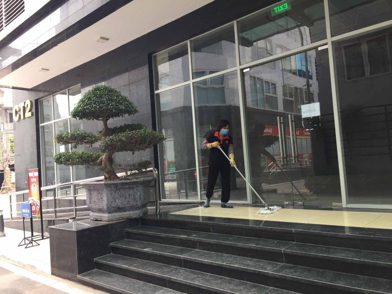 Dịch vụ vệ sinh tòa nhà 