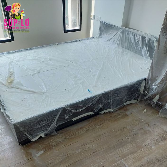 Vệ sinh nhà sau xây dựng