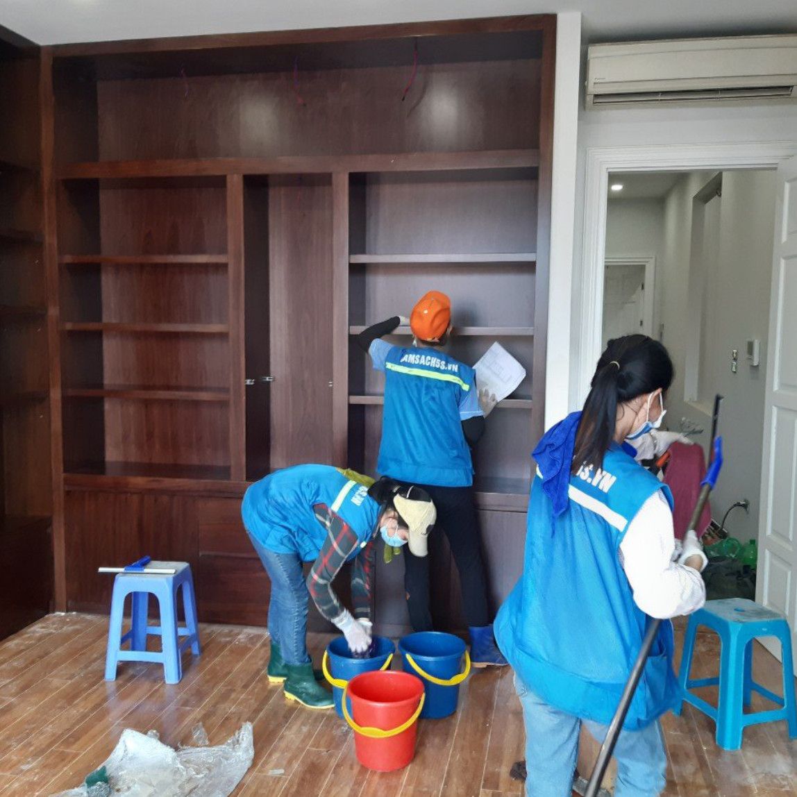 Dịch vụ vệ sinh sau xây dựng