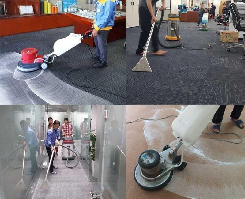 Dịch vụ giặt thảm văn phòng
