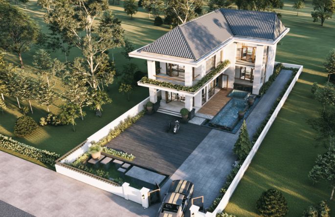 Thiết kế biệt thự vườn 