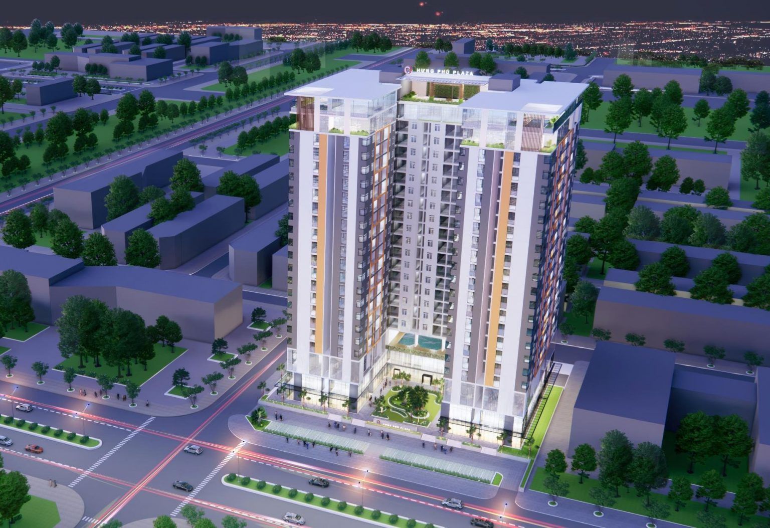 Chung cư cao cấp Hưng Phú Plaza