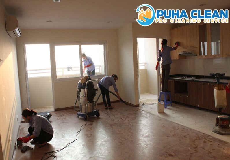 Vệ sinh công nghiệp sau xây dựng