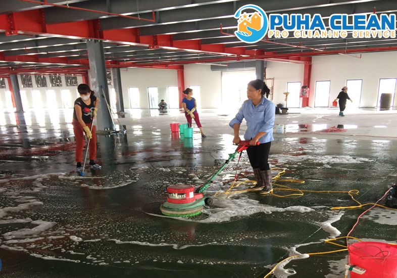 Vệ sinh công nghiệp nhà xưởng