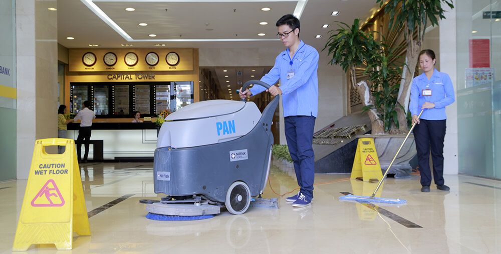 DỊCH VỤ VỆ SINH TÒA NHÀ