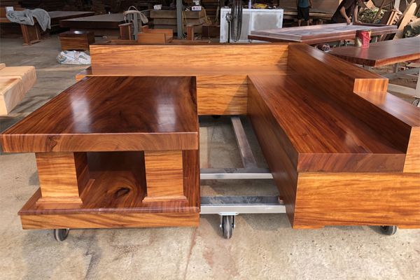 BỘ SOFA GỖ GÕ VÀNG