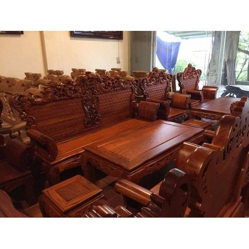 Bộ Bàn Ghế Hoàng Gia gỗ hương