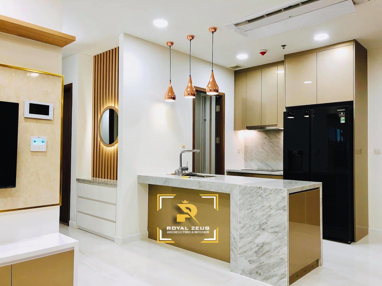 Ban giao nôi thất chung cư 2 phòng ngủ – phong cách hiện đại