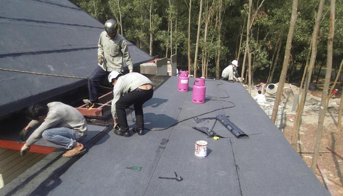 Chống thấm nhà hàng Đồi Keo
