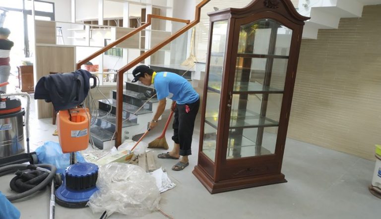 Vệ sinh sau xây dựng